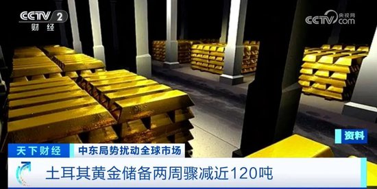 土耳其两周狂卖近120吨,这些国家也在抛售黄金!啥信号?